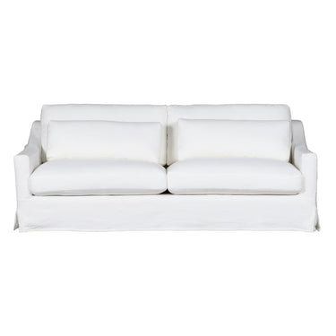 Hampton 3.5 Seater Slip Cover Sofa - Cloud at Online8 Furniture Auckland NZ