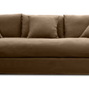 Provincial Slipcover 3-Seater Sofa: French Linen - Mocha at Online8 Furniture Auckland NZ