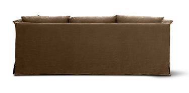 Provincial Slipcover 3-Seater Sofa: French Linen - Mocha at Online8 Furniture Auckland NZ