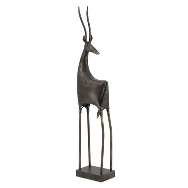 Gazelle Sculpture - Iron at Online8 Furniture Auckland NZ