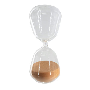 Hour Glass With Terracotta Sand - Large at Online8 Furniture Auckland NZ