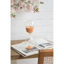 Hour Glass With Terracotta Sand - Large at Online8 Furniture Auckland NZ