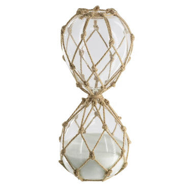 Woven Hour Glass With White Sand - Large at Online8 Furniture Auckland NZ