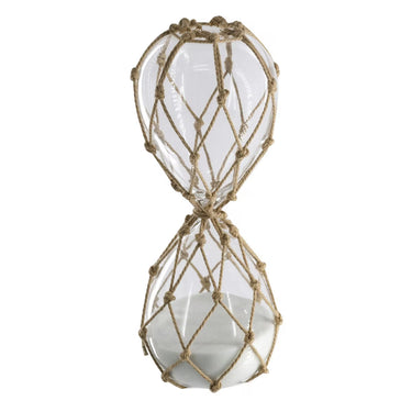 Woven Hour Glass With White Sand - Large at Online8 Furniture Auckland NZ