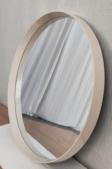 Cream Round Mirror at Online8 Furniture Auckland NZ