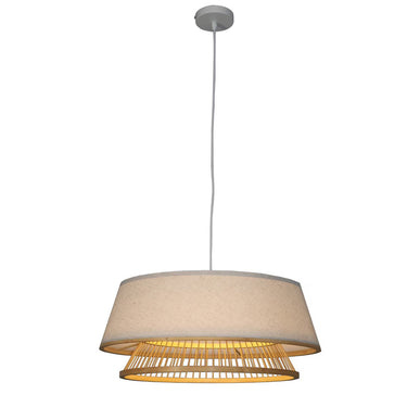 Handcrafted Bamboo Pendant 4 - Natural at Online8 Furniture Auckland NZ