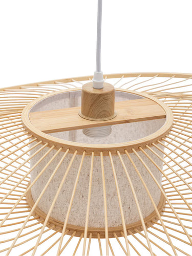 Handcrafted Bamboo Pendant 5 - Natural at Online8 Furniture Auckland NZ