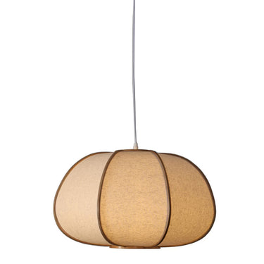 Bamboo & Linen Pendent - Natural at Online8 Furniture Auckland NZ