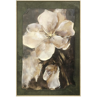 The Gilded Magnolia Framed Canvas at Online8 Furniture Auckland NZ