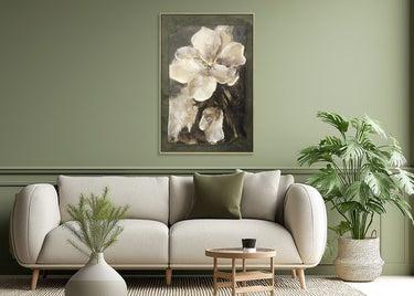 The Gilded Magnolia Framed Canvas at Online8 Furniture Auckland NZ
