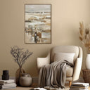 Morning Mist at Sea Framed Canvas at Online8 Furniture Auckland NZ