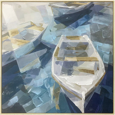 Golden Drift framed canvas at Online8 Furniture Auckland NZ