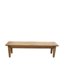 Toulouse Long Bench Seat in Smoke House mango wood