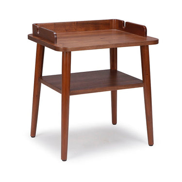 TRIBOA BAY Calista Bedside Table - Natural Walnut