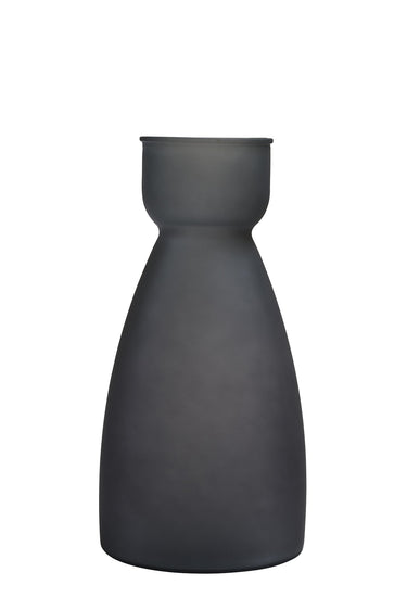 Dante Vase 43.5cm Matt Grey glass