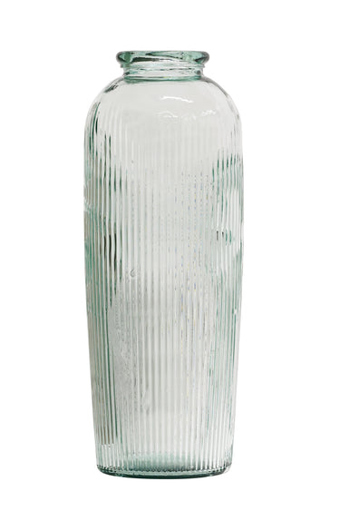 Odin Floor Vase 70cm clear glass