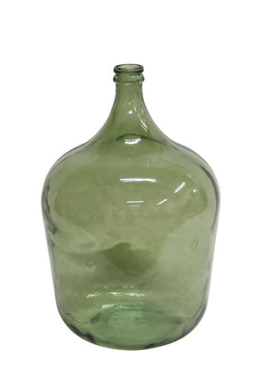 Alani Bottle 56cm Green tall glass vase