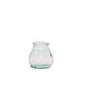 Hurricane Small Clear glass vase candle holder