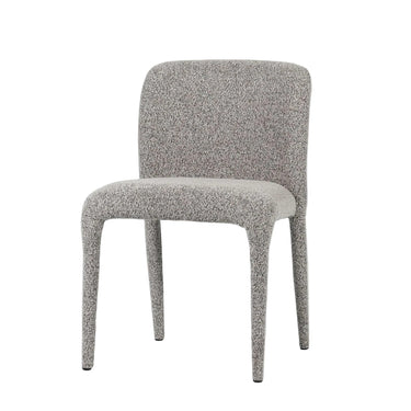 Tailored Dining Chair in Mocha Stone upholstered fabric
