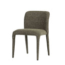 Tailored Dining Chair in Moss Stone upholstered fabric