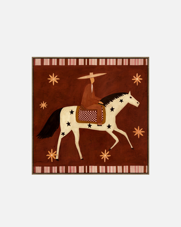 Uptown Horse Print Framed Canvas Wall Art at Online8 Furniture Auckland NZ