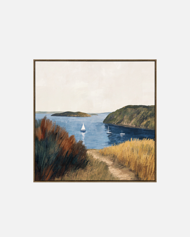 John's Boat Print Framed Canvas Wall Art at Online8 Furniture Auckland NZ