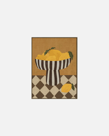 Main Squeeze Print Framed Canvas Wall Art at Online8 Furniture Auckland NZ