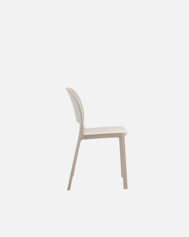 Cali Stackable Chair side profile