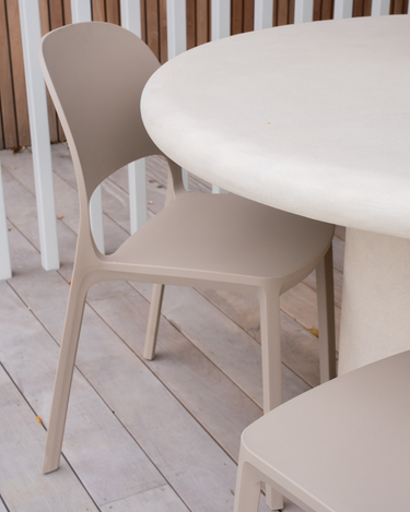 Cali Stackable Chair, 58 x 50 x 80cm with a 46cm seat height