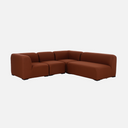 Stormy Outdoor Modular Corner Sofa Set - Cocoa