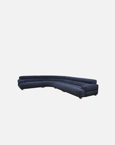 Sora curved modular sofa configuration