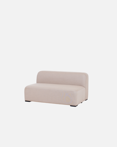 Stormy Outdoor Modular Sofa 2 Seater - Cashew