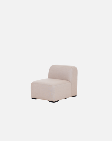 Stormy Outdoor Modular Sofa 1 Seater - Cashew