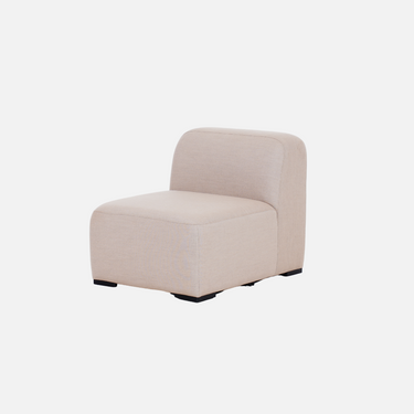 Stormy Outdoor Modular Sofa 1 Seater - Cashew