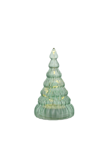 SIRIUS Lucy LED Glass Tree H165 - Green
