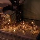 SIRIUS Nellie LED Glass Garland - Dark Oak