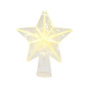 SIRIUS Agnes LED Christmas Tree Topper - Clear/White