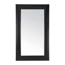 Madrid Wooden Mirror 110x185cm in black finish