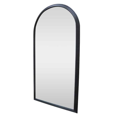 Toledo Metal Mirror 100x200cm black frame detail