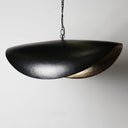 UFO Pendant 102x72cm Black Outside Gold Inside