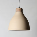 Scandi Pendant Lamp 38cm Beige
