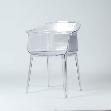 Mars Dining Chair in Clear polycarbonate