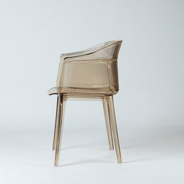 Mars Dining Chair - Transparent Amber