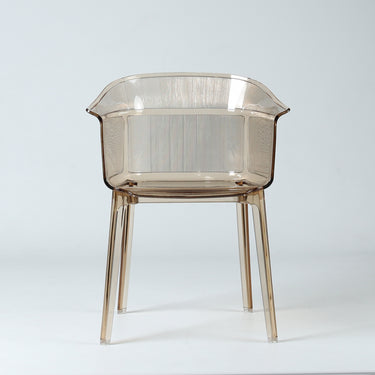 Mars Dining Chair - Transparent Amber
