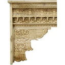 Abigail Carved Console Table - Natural at Online8 Furniture Auckland NZ