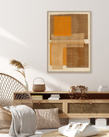 Abstract Collage Canvas Wall Art at Online8 Furniture Auckland NZ