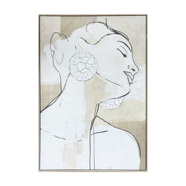 Abstract Hand Painted Framed Canvas Wall Art at Online8 Furniture Auckland NZ