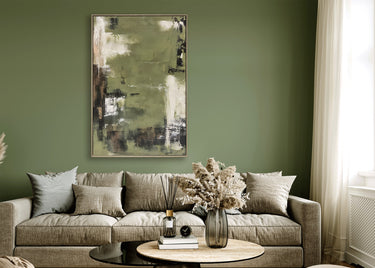 Abstract Hand Painted Framed Canvas Wall Art at Online8 Furniture Auckland NZ