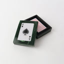 Ace of Spades Green Resin Card Box at Online8 Furniture Auckland NZ