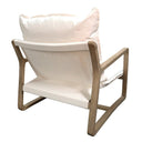 Acer Lounge Chair - Ivory at Online8 Furniture Auckland NZ